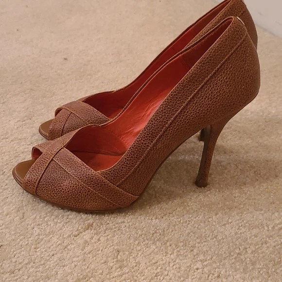 Ted Baker peep toe heels - Picture 4 of 5